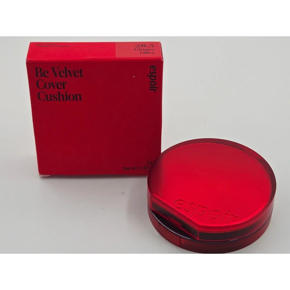 Espoir Be Velvet Cover Cushion Foundation 28.5 Ginger Olive 0.46oz New